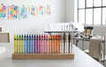 Crayon Stand / Two-Part Paintbrush Holder / Minimalist Gift For Kids / Art Lovers Gift